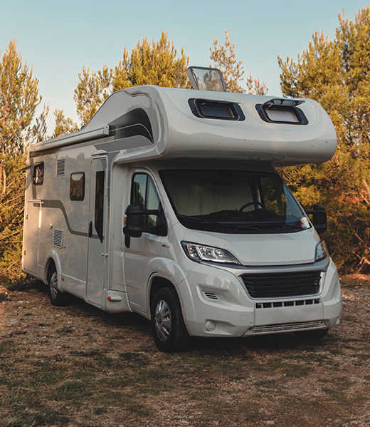 Nomadic freedom with motorhomes and caravans
